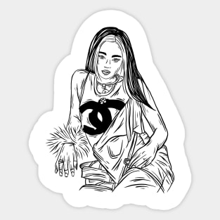 NINI RUBY JANE KPOP FANART Sticker